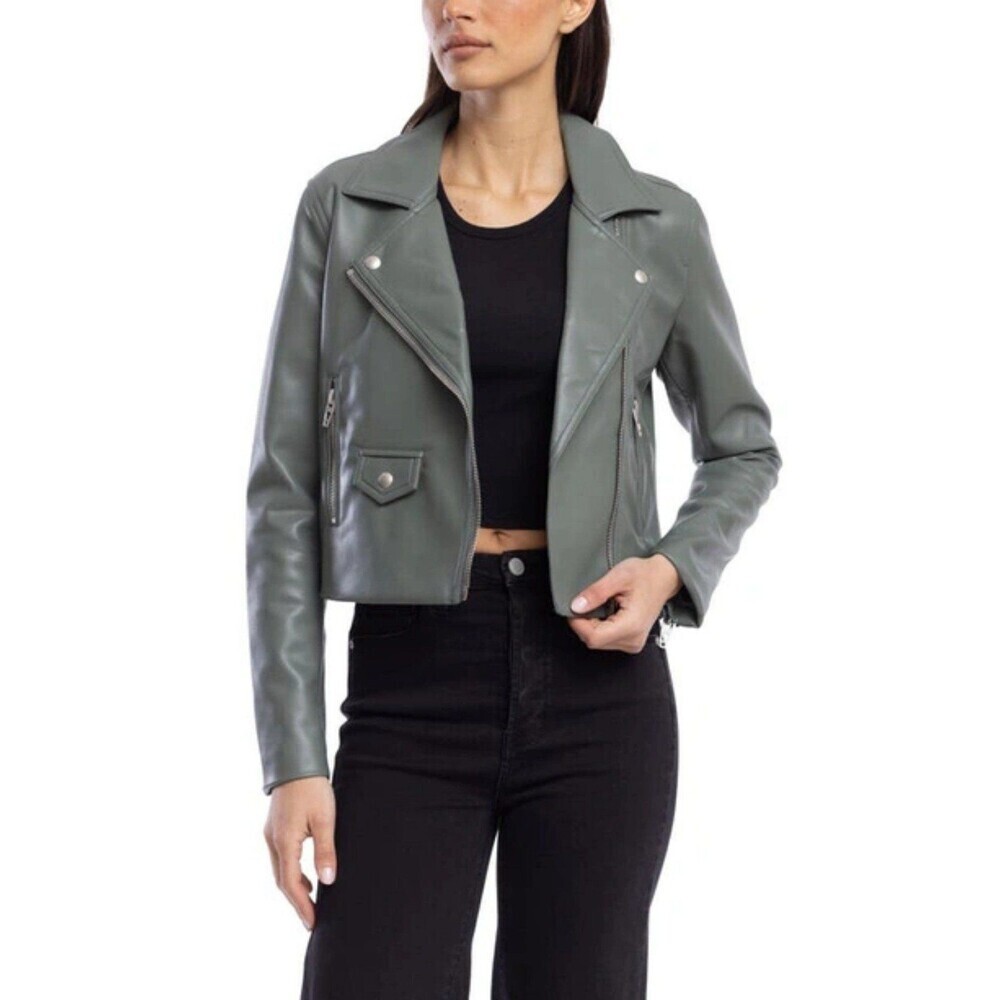 NWT BlankNyc Face to Face Moto Jacket